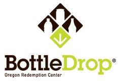 A bottle drop logo with the words " bottledrops " underneath it.