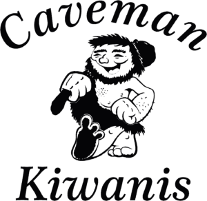 Caveman Kiwanis Logo
